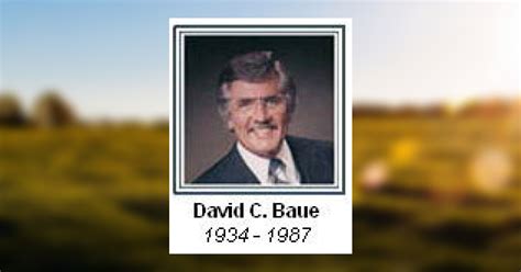 baue obituaries